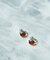 SMELLY so’　carnelian oval earring