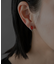 SMELLY so’　carnelian oval earring