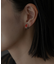 SMELLY so’　carnelian oval earring