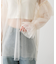 シアーチュールフリルトップ