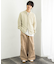 『ユニセックス』『洗濯可』シアーメッシュドライバーズカーディガン
