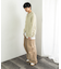 『ユニセックス』『洗濯可』シアーメッシュドライバーズカーディガン