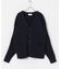 new basic COTTON CASHMERE WIDE RIB CARDIGAN
