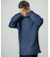 new basic DENIM LIKE ROLL NECK KNIT
