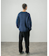 new basic DENIM LIKE ROLL NECK KNIT