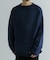 new basic DENIM LIKE ROLL NECK KNIT