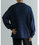new basic DENIM LIKE ROLL NECK KNIT