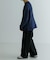 new basic DENIM LIKE ROLL NECK KNIT
