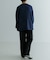 new basic DENIM LIKE ROLL NECK KNIT
