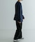new basic DENIM LIKE ROLL NECK KNIT