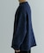 new basic DENIM LIKE ROLL NECK KNIT