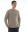 MIX SLUB PLAIN STITCH CREW-NECK