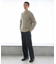 MIX SLUB PLAIN STITCH CREW-NECK