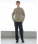 MIX SLUB PLAIN STITCH CREW-NECK