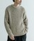 MIX SLUB PLAIN STITCH CREW-NECK