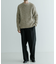 MIX SLUB PLAIN STITCH CREW-NECK
