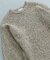 MIX SLUB PLAIN STITCH CREW-NECK