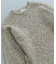 MIX SLUB PLAIN STITCH CREW-NECK