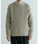 MIX SLUB PLAIN STITCH CREW-NECK