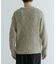 MIX SLUB PLAIN STITCH CREW-NECK