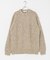 MIX SLUB PLAIN STITCH CREW-NECK