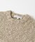 MIX SLUB PLAIN STITCH CREW-NECK