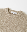 MIX SLUB PLAIN STITCH CREW-NECK