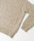 MIX SLUB PLAIN STITCH CREW-NECK