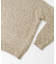 MIX SLUB PLAIN STITCH CREW-NECK