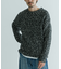 MIX SLUB PLAIN STITCH CREW-NECK