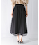 シアーメッシュフレアスカート