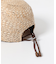 KIJIMA TAKAYUKI　RAFFIA & PAPER BB CAP