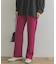 F by ROSSO　ウォッシャブルニットリブパンツ