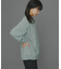 『ユニセックス』Uiscel　ヘビーウエイトハーフZIPスウェットシャツ