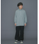 『ユニセックス』Uiscel　ヘビーウエイトハーフZIPスウェットシャツ