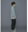 『ユニセックス』Uiscel　ヘビーウエイトハーフZIPスウェットシャツ