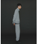 『ユニセックス』Uiscel　ヘビーウエイトハーフZIPスウェットシャツ
