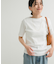 針抜き半袖カットソー