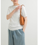 針抜き半袖カットソー