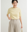 針抜き半袖カットソー