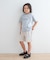 『WEB／一部店舗限定サイズ』ボーダーワッフルショーツ(KIDS)