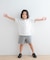『WEB／一部店舗限定サイズ』ボーダーワッフルショーツ(KIDS)