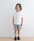 『WEB／一部店舗限定サイズ』ボーダーワッフルショーツ(KIDS)