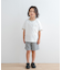 『WEB／一部店舗限定サイズ』ボーダーワッフルショーツ(KIDS)