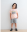 『WEB／一部店舗限定サイズ』ボーダーワッフルショーツ(KIDS)