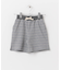 『WEB／一部店舗限定サイズ』ボーダーワッフルショーツ(KIDS)