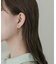 ビジューループイヤリング