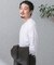 『抗菌／防臭』LIFE STYLE TAILOR　シルケットポンチストレッチ長袖Tシャツ