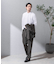 『抗菌／防臭』LIFE STYLE TAILOR　シルケットポンチストレッチ長袖Tシャツ