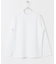 『抗菌／防臭』LIFE STYLE TAILOR　シルケットポンチストレッチ長袖Tシャツ